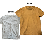 珈琲色（こーひーいろ）｜洋服の染め直し ブラウン系 Tシャツ・シャツ