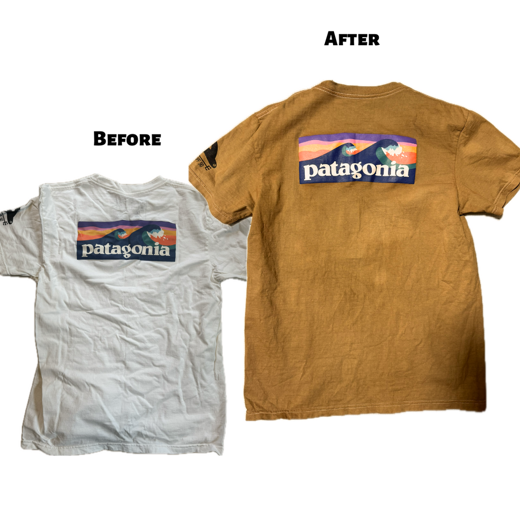 珈琲色（こーひーいろ）｜洋服の染め直し ブラウン系 Tシャツ・シャツ