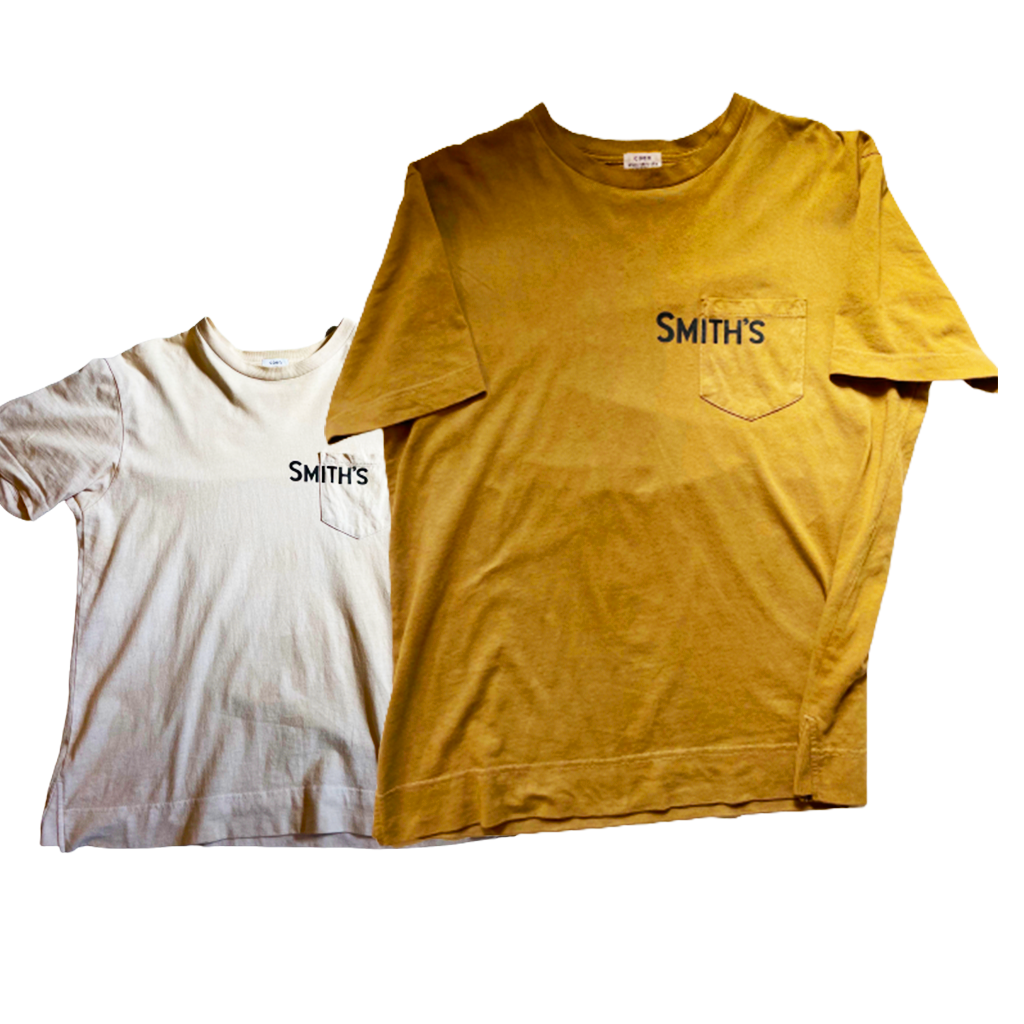 珈琲色（こーひーいろ）｜洋服の染め直し ブラウン系 Tシャツ・シャツ