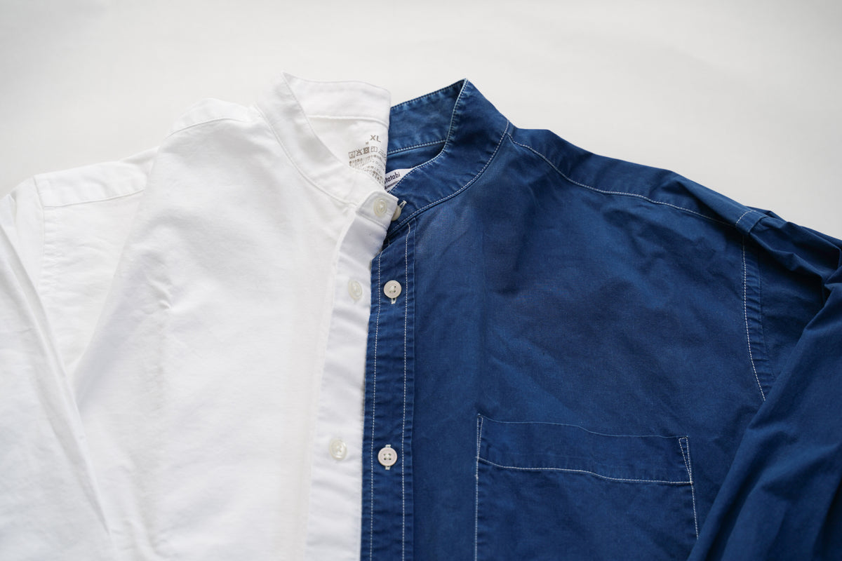 藍色（あいいろ）｜洋服の染め直し 深い青 綿のシャツ・デニム対応