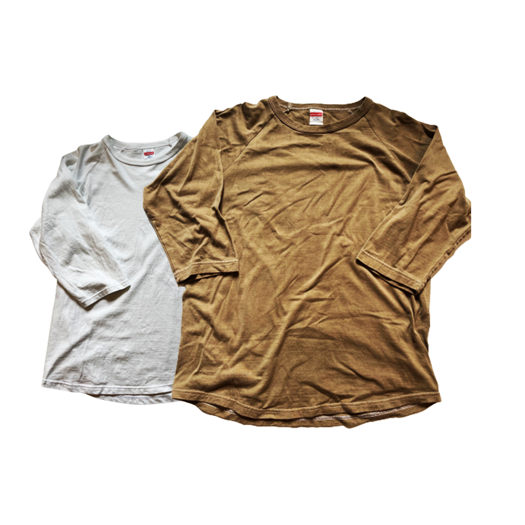 珈琲色（こーひーいろ）｜洋服の染め直し ブラウン系 Tシャツ・シャツ